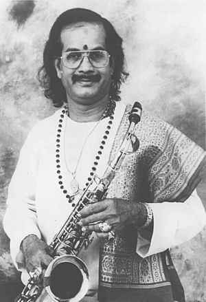 A still of Shri Kadri Gopalnath who will be presented with the Sangeet Natak Akademi Award for Carnatic Music - Instrumental (Saxaphone) by the President Dr. A.P.J Abdul Kalam in New Delhi on October 26, 2004
