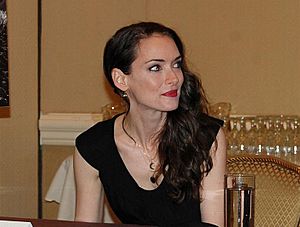 Actress Winona Ryder at a press conference for Frankenweenie 2012
