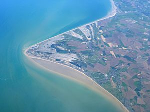 Aerial view of Lydd, Kent
