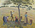 Apple Harvest by Camille Pissarro