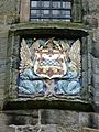 Armorial tablet of the Stewarts, Falkland Palace, Fife Scotland