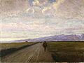 Artgate Fondazione Cariplo - Costa Nino, Strada in pianura