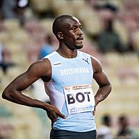 Atrletes Botswanais Championnats d'Afrique d'athlétisme 2024 à Douala 17 (cropped).jpg