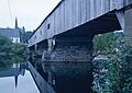 Bath Bridge, Spanning Ammonoosuc River, Lisbon Road, Bath (Grafton County, New Hampshire)