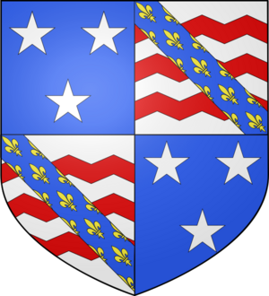 Blason famille fr Andrault de Langeron ap1532