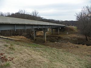 Bois Brule Creek, Missouri, Bridge at McBride