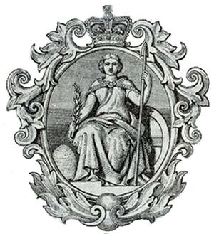 Britannia, detail from a 1931 five pound note