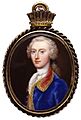 Ch F Zincke - William Henry Nassau de Zuylestein, enamel on cooper ca1740-45 NPG 5796