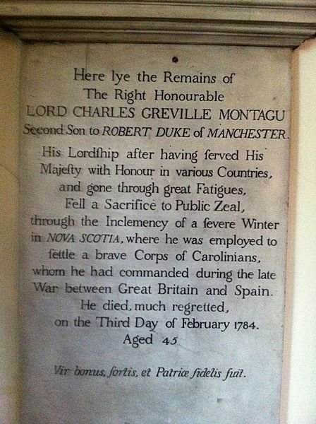 CharlesGrevilleMontaguStPaulsChurchHalifaxNovaScotia