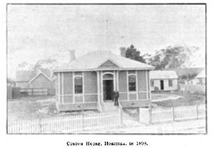Customhouse Hokitika 1898