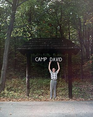 David Eisenhower in Camp David