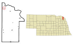 Location of Maskell, Nebraska