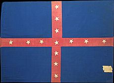 Dobbin's 1st Arkansas Cavalry Flag, Polk Pattern