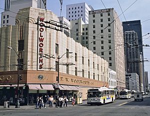 Downtown Seattle Woolworth's in 1986