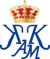 Dual Cypher of King Constantine II and Queen Anne-Marie of Greece, Variant.svg