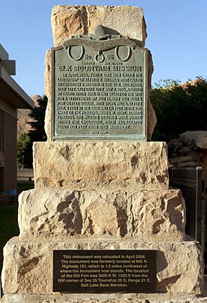 Elk mountain mission monument grand county utah