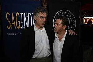 Elliott Gould and Eddie Lzzard