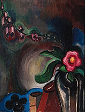 Else Berg A still life with flowers