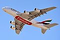 Emirates Airbus A380 A6-EEV Perth 2019 (01)