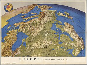 Europe as viewed from the USSR, 1944