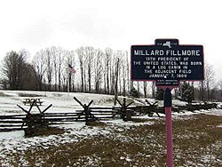 Millard Fillmore's birthplace