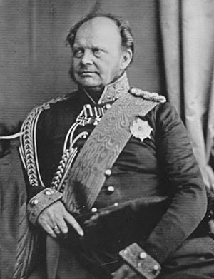 A photograph of King Frederick William IV aged 52