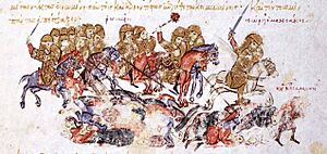 General Georgios Maniakes slaughters the Arabs