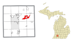 Former location within Kalamazoo County