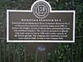 Hackensack Reservoir No.2 historical marker-Weehawken Heights