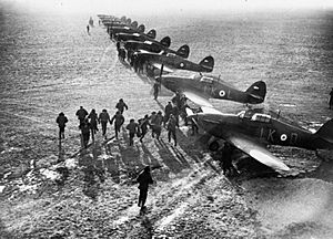 Hawker Hurricanes at Lille-Seclin Royal Air Force - France 1939-1940. C465