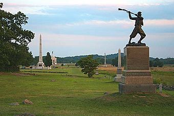 High Water Mark - Cemetery Ridge, Gettysburg Battlefield.jpg