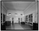 Historic American Buildings Survey, 1937, REFERENCE ROOM. - Redwood Library, 50 Bellevue Avenue, Newport, Newport County, RI HABS RI,3-NEWP,15-7