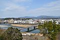 Hitoyoshi City viewed from Hitoyoshi Castle