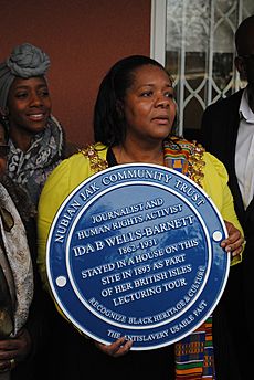 Ida B Wells blue plaque unveiling - 2019-02-12 - Andy Mabbett - 31