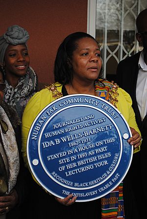 Ida B Wells blue plaque unveiling - 2019-02-12 - Andy Mabbett - 31.jpg