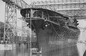 Japanese aircraft carrier Akagi 1925