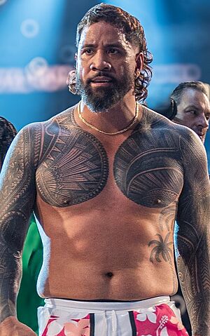Jey USO at Royal Rumble 2025 (cropped)