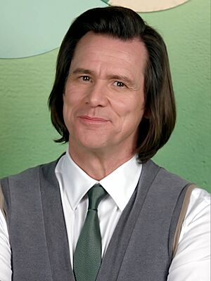 A headshot of Jim Carrey