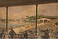 John Rubens Smith, A View of Fairmount and the Water-Works (1837)