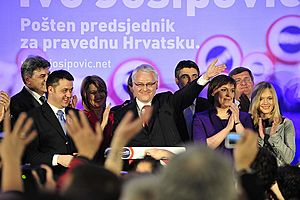 Josipovic election night
