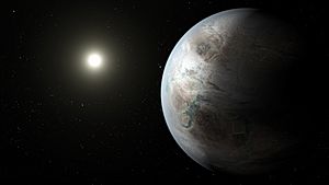 Kepler-452b artist concept