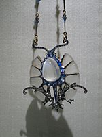 Lalique "Thistle" pendant