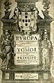 Manuel de Faria e Sousa, Europa portuguesa, Antonio Craesbeeck 1675, frontispicio