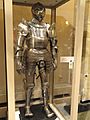 Maximilian field armor with visor for ceremony and tournament, south Germany, 1510-1520 - Higgins Armory Museum - DSC05651