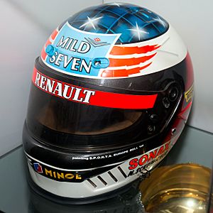 Michael Schumacher 1995 helmet 2015 Grand Prix Museum