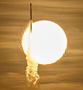 Nancy Grace Roman Space Telescope launch solar transit (cropped)