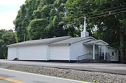 Baptist church on U.S. Route 127
