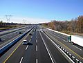 New Jersey Turnpike widening Robbinsville Nov 2014