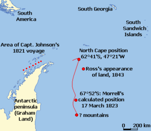 New South Greenland Map