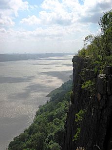 Palisades cliff